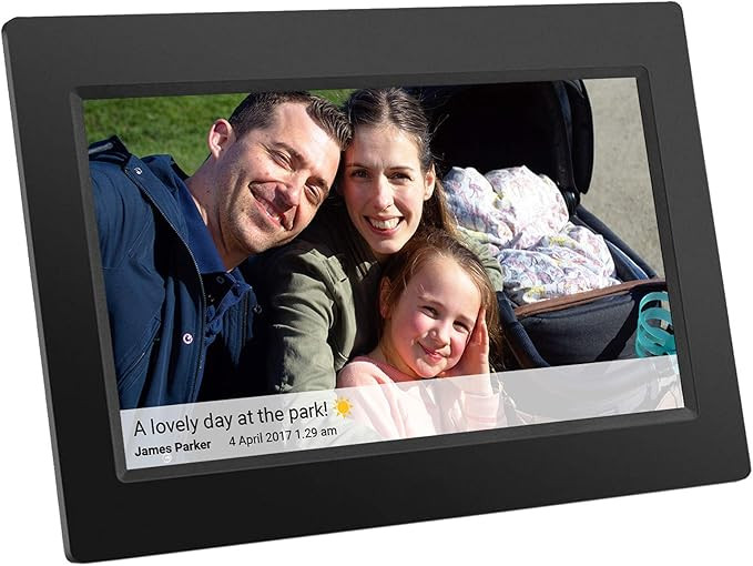 Feelcare 10 Inch WiFi Digital Picture Frame - Electronic, Wall Mountable Smart Frames，Frameo Ap... | Amazon (US)