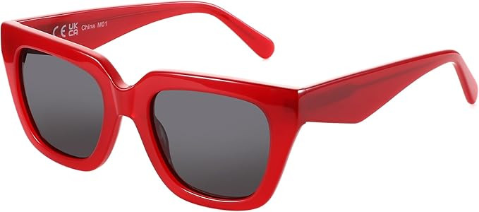 ZENOTTIC Polarized Sunglasses Women Trendy: Square Designer Sun Glasses - Retro Shades for vacati... | Amazon (US)