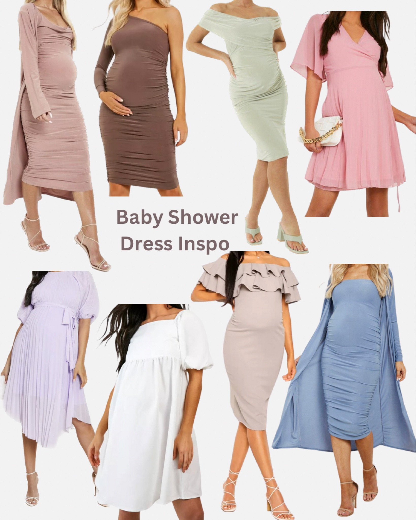 All of these come in multiple colors & are super affordable! 
I loved BooHoo for maternity clothes and my baby shower outfit

Maternity clothes, pregnancy dress, baby shower outfit, baby shower dress Inspo, baby shower, summer maternity dress, spring pregnancy dress, expecting moms, baby bump outfits, maternity outfits 

#LTKbump #LTKunder50 #LTKbaby