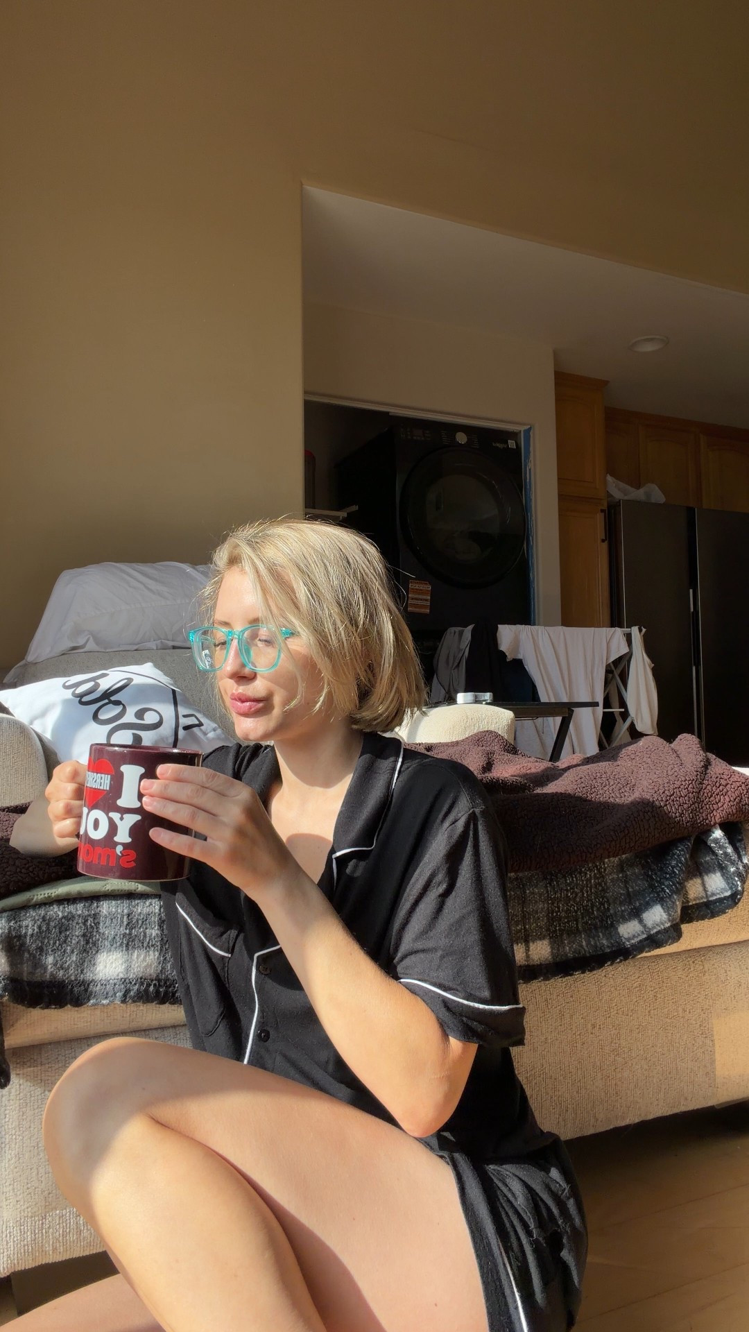 Quiet mornings in my favorite pajamas ❤️

#LTKmorningroutine