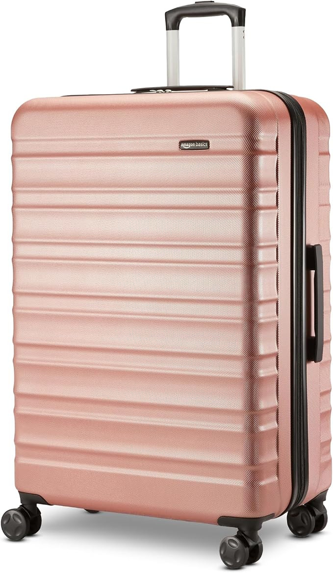 Amazon Basics 30" Hardside Large Checked Luggage, Expandable For Up to 15% More Space, Scratch-Re... | Amazon (US)