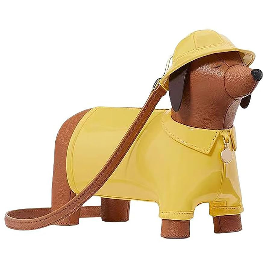 Women Fun Dog Shaped Crossbody Shoulder Bag Handbag PU Leather Unique Novelty Dog Shaped Purse | Amazon (US)