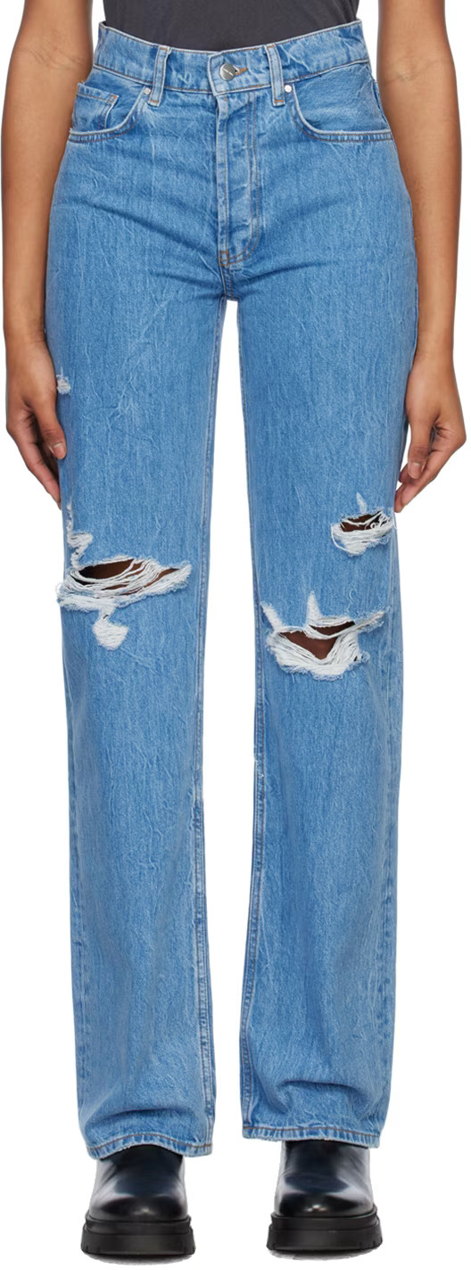 Blue Gio Jeans | SSENSE