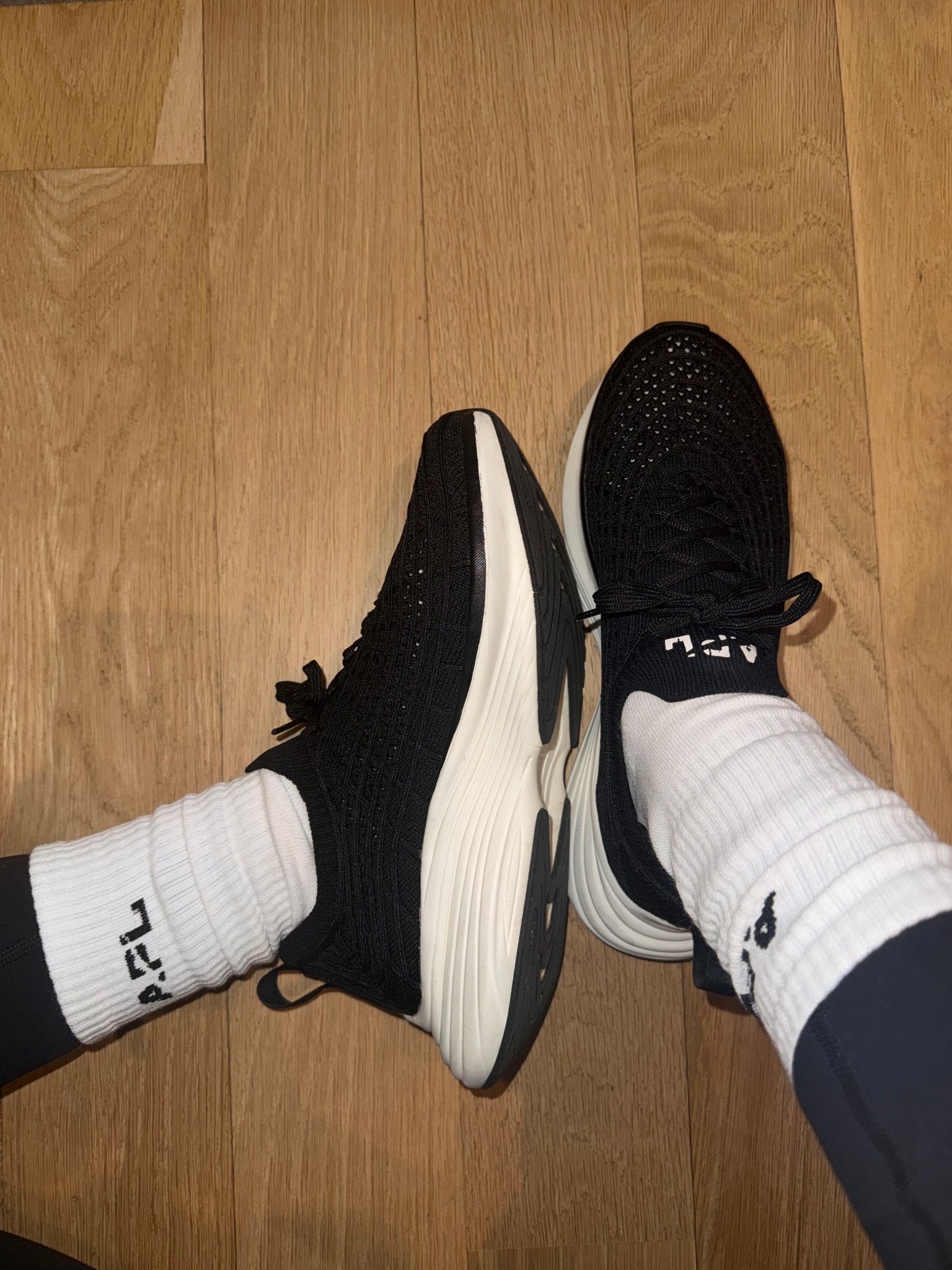 In love with these Ziplines- supportive for cardio, great for walking, and cute enough for everyday. Worth the $350? Painful to say yes… but I snagged them on sale 🙃
Still undecided on the socks but apparently socks + sneakers are the look now!!
Align no-seam leggings = forever staple (zero wedgie 😆) + cropped Cates tee.

#LTKootd #LTKfitnessgoals #LTKActive