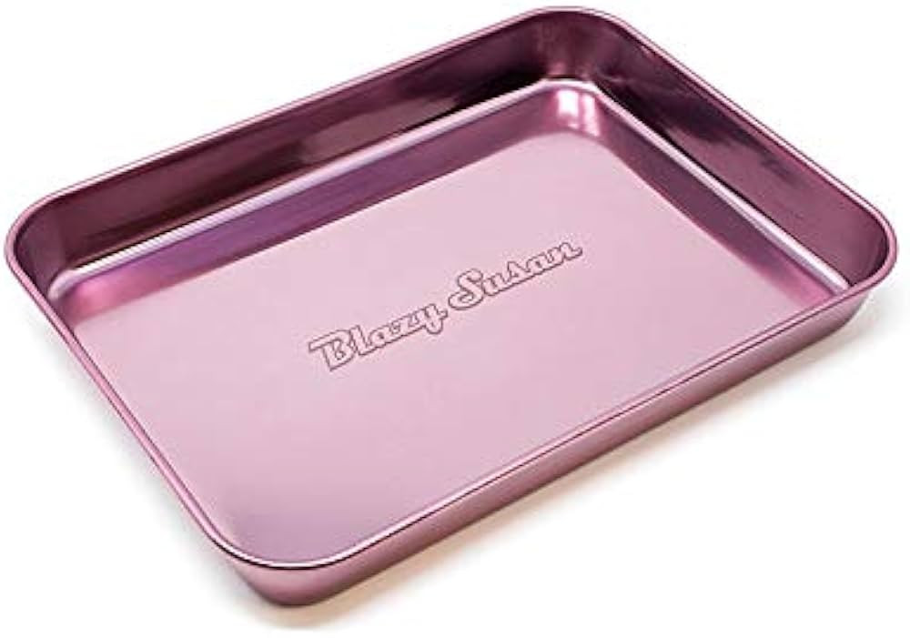 Stainless Steel Rolling Tray - Purple | Amazon (US)