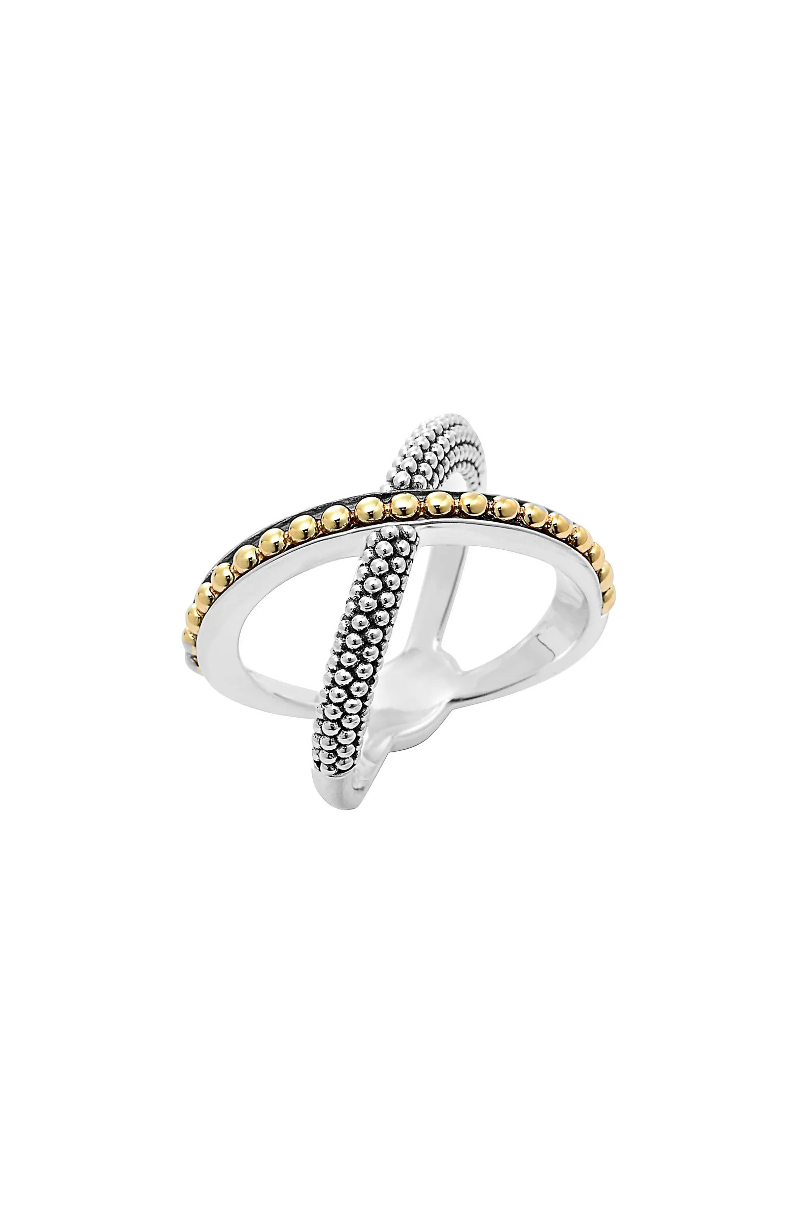 LAGOS KSL Caviar Crossover Ring | Nordstrom | Nordstrom