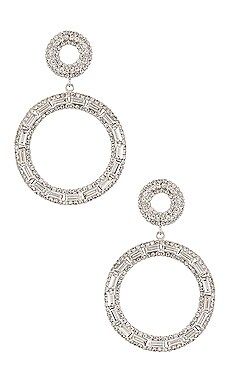 SHASHI Space Earrings in Silver from Revolve.com | Revolve Clothing (Global)
