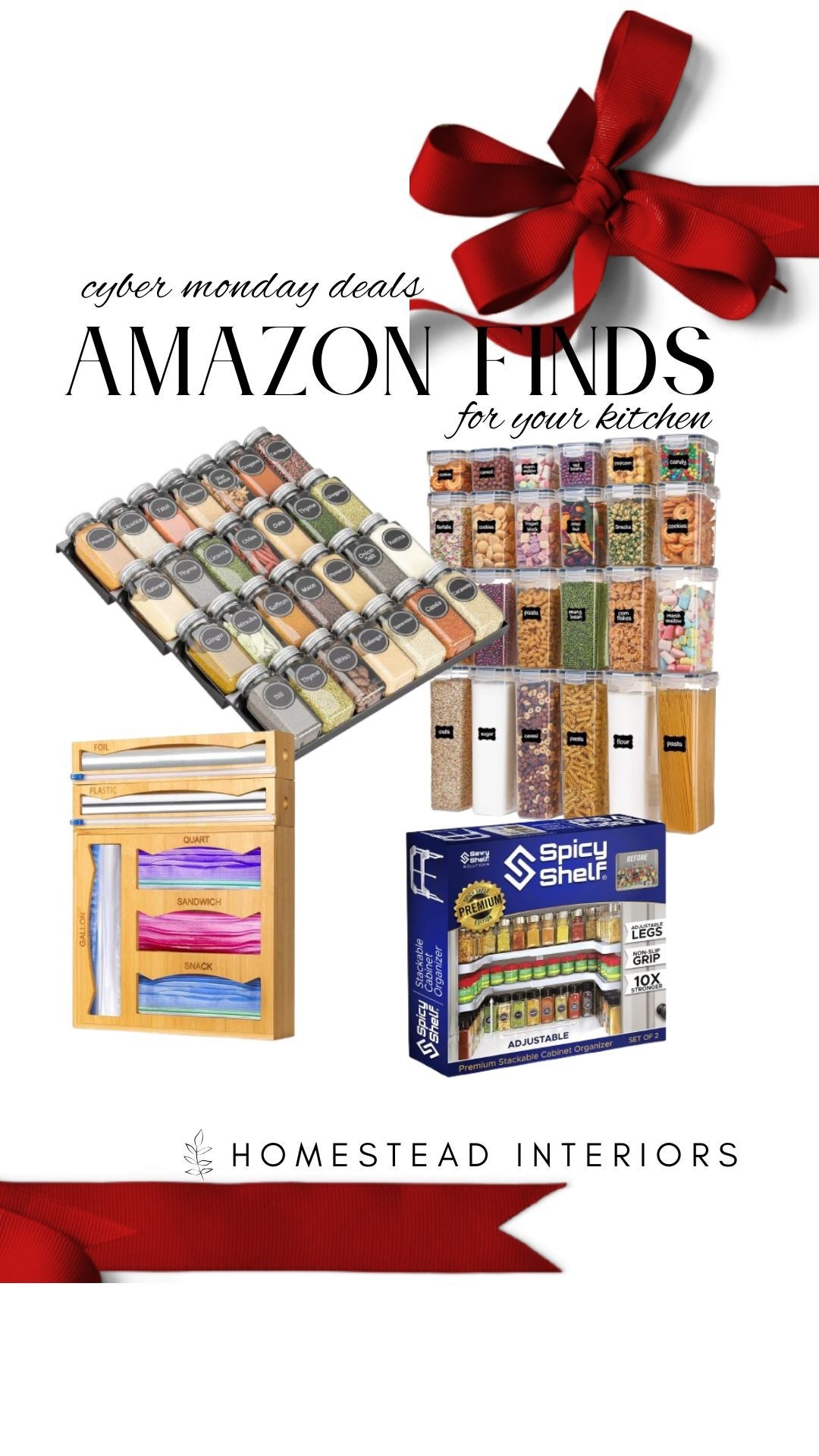 Make hosting Christmas a breeze with these must-have kitchen organization items.

#kitchenitems #kitchenorg #kitchenorganization #kitchenfinds #cybermonday

#LTKGiftGuide #LTKHome #LTKCyberWeek