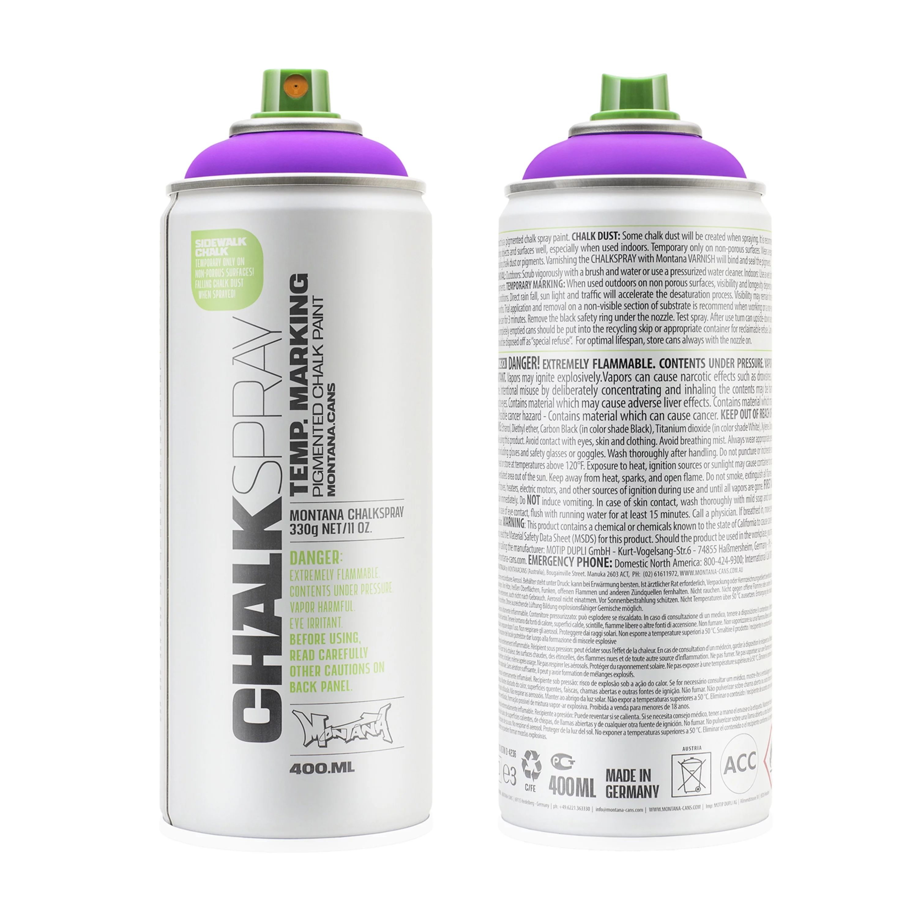 Montana CHALK 400 ml Spray Color, Violet | Walmart (US)