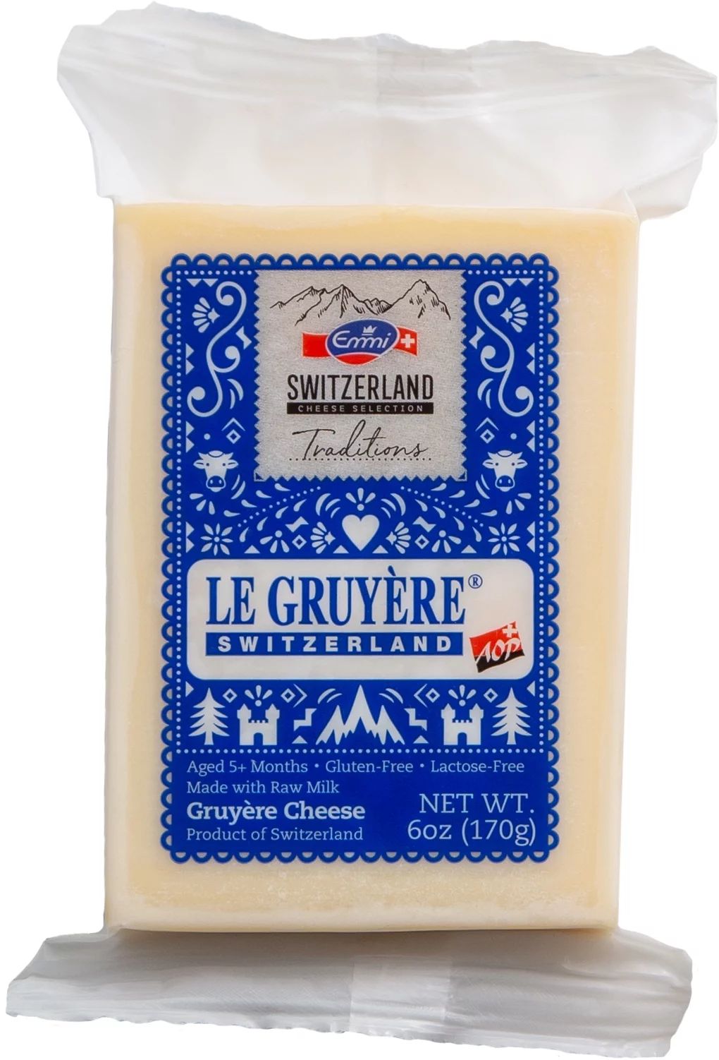 Emmi Le Gruyère AOP Cheese 6 oz | Walmart (US)