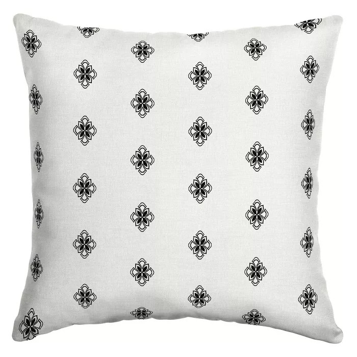 Arden Selections 16" x 16" Outdoor Decorative Throw Pillow Diamond Geo | Target