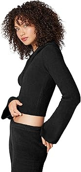 florence by mills womens Plush Collection Zip-up Sweater Hoodie | Amazon (US)