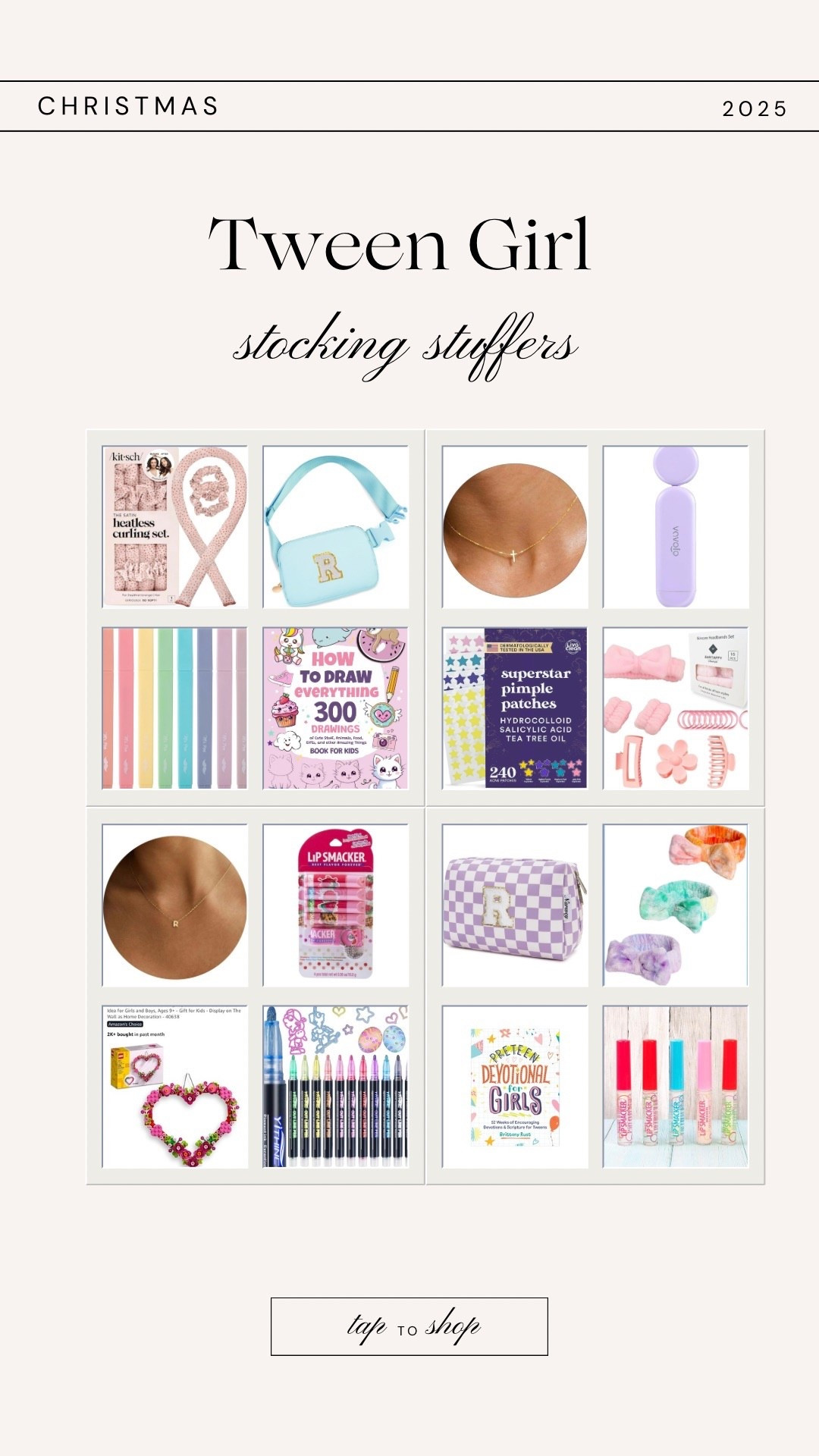 Stocking stuffers for tween girls #christmas

#LTKKids #LTKSeasonal #LTKFindsUnder100