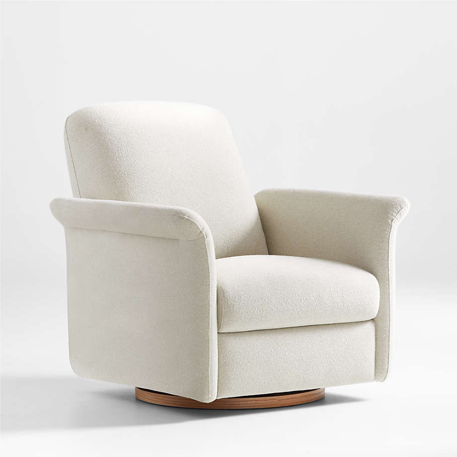 Tasse Swivel Accent Chair + Reviews | Crate & Barrel | Crate & Barrel