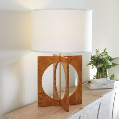 Dawson Burlwood Table Lamp Base | Ballard Designs, Inc.