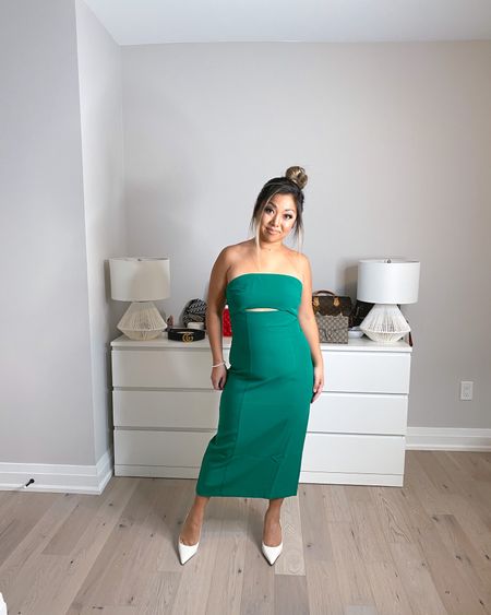 Wedding Guest
Green Dress

Follow Glam Mommy Boss ➮@MaiTTranly
for MORE Style + Lifestyle + Beauty + Travel & MORE

Thanks for dropping by. I really appreciate it! Please Like & Share!

Make Everyday Count Because You’re a Superstar💫
XoXo Mai T 
www.maittranly.com

#LTKwedding #LTKFind #LTKstyletip