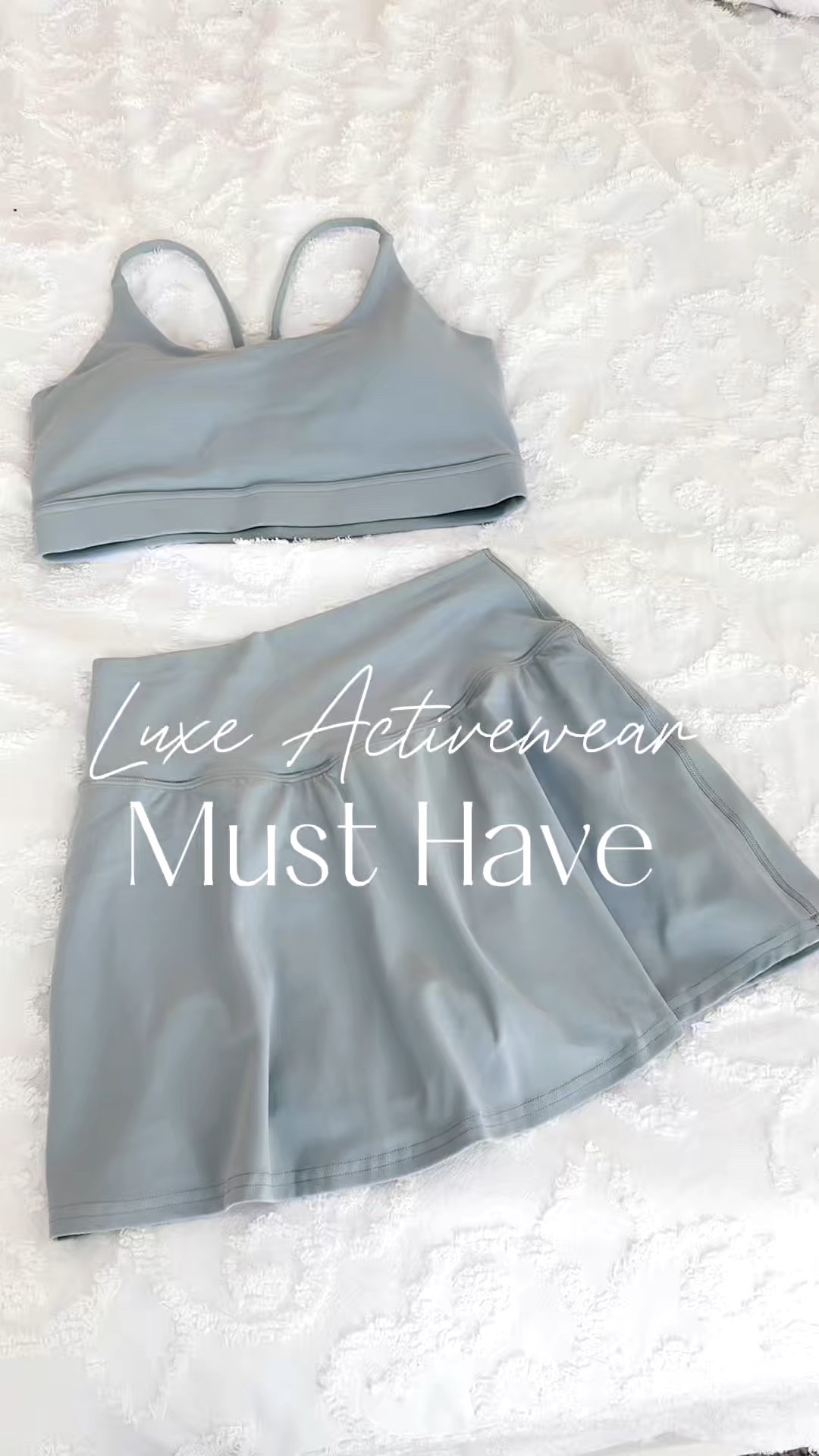 Luxe look, budget-friendly feel 🤍 This activewear is buttery soft, feels high-end, and won’t break the bank. Everything is 15% off with my code Krystal15 — go treat yourself! #activewearstyle #discountcode #softandstylish

#LTKFindsUnder50 #LTKPetite #LTKStyleTip