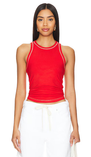 Blake Top in Cherry | Revolve Clothing (Global)