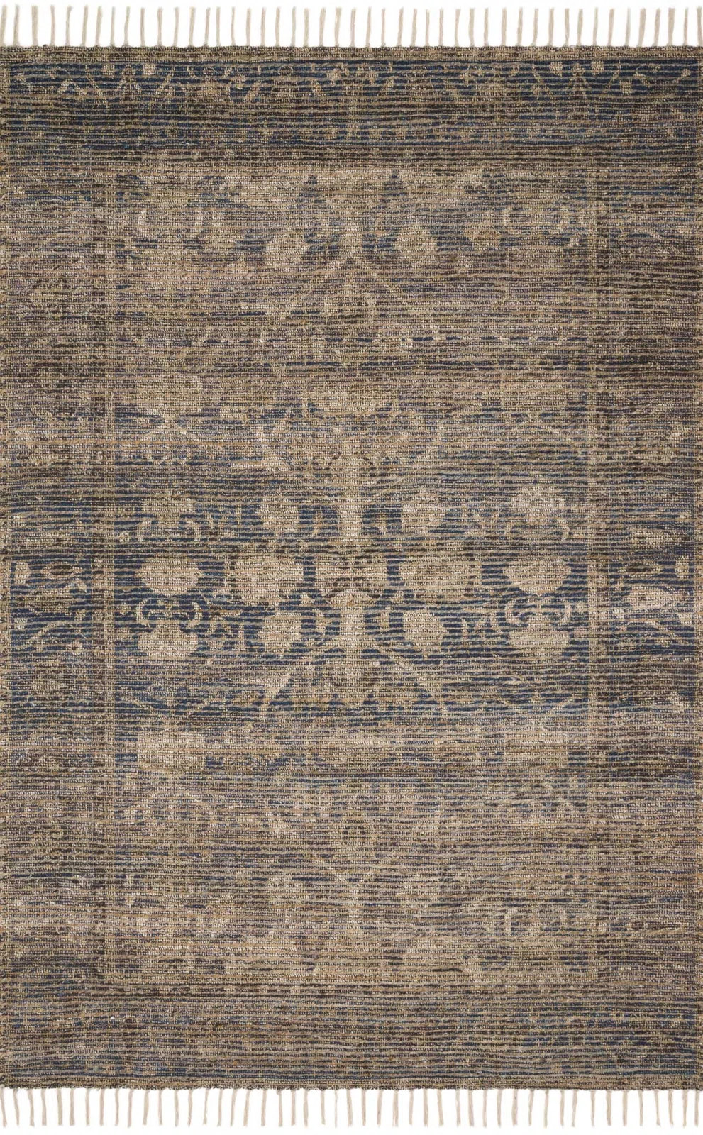 Cornelia Handmade Flatweave Indigo/Natural Rug | Wayfair North America