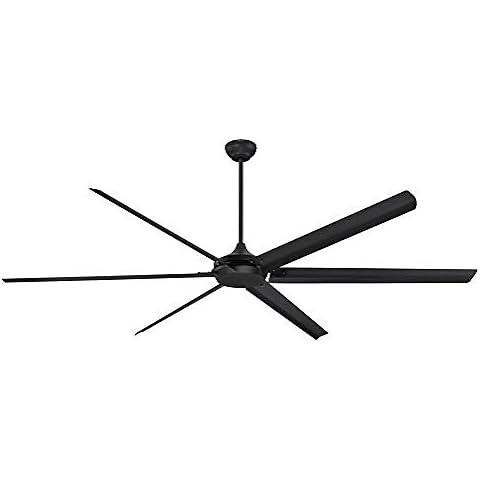 MINKA-AIRE F896-84-CL Xtreme H2O 84 Inch Outdoor Ceiling Fan with DC Motor, Coal Black Finish | Amazon (US)