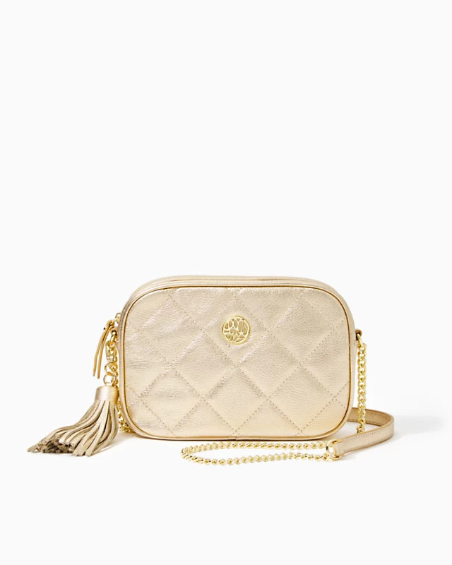 Dessa Leather Crossbody Bag | Lilly Pulitzer | Lilly Pulitzer