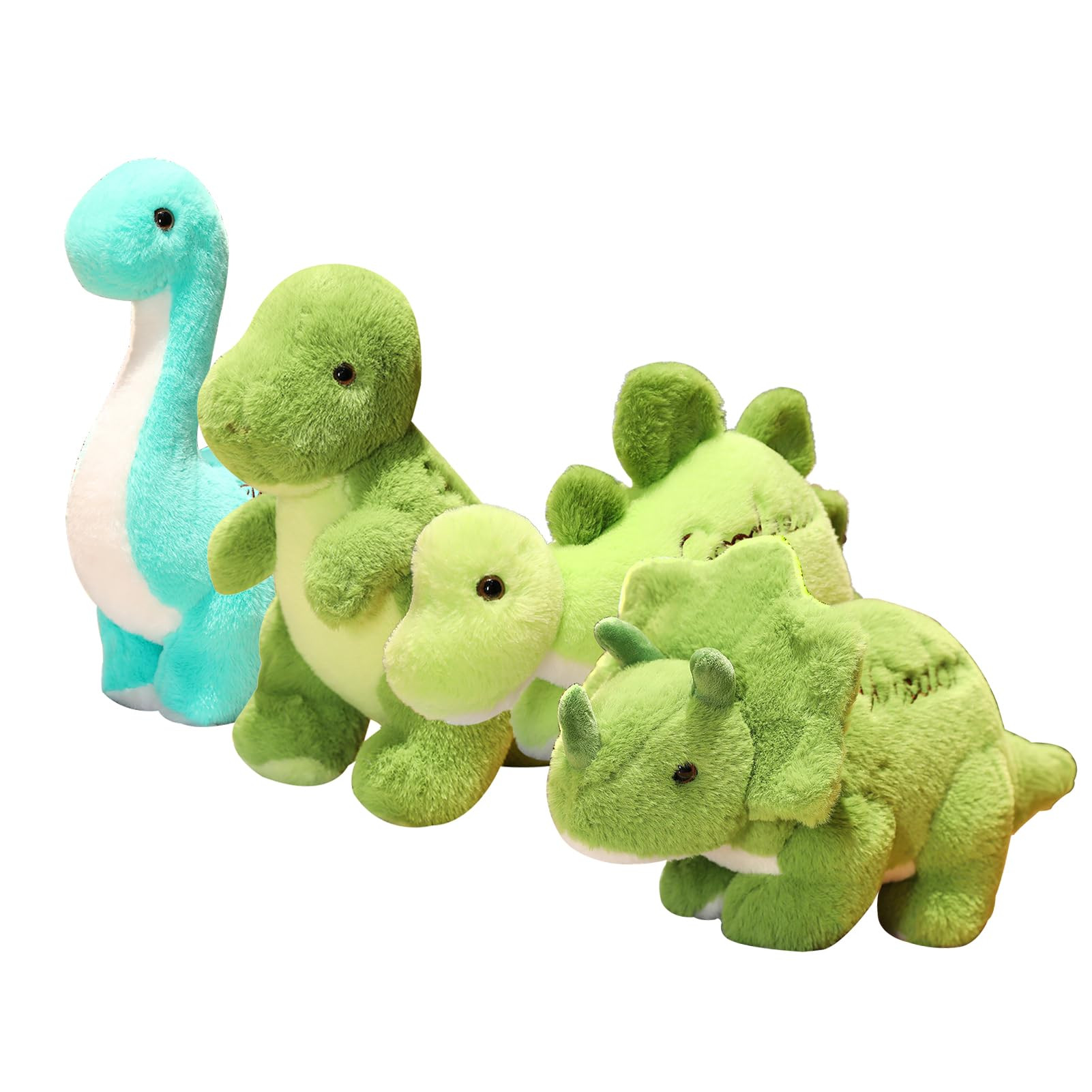 4PCS Dinosaur Stuffed Animal Toys,Dinosaur Plush Figure Toys Small Dino Pterosaur Plush Toys Part... | Amazon (US)