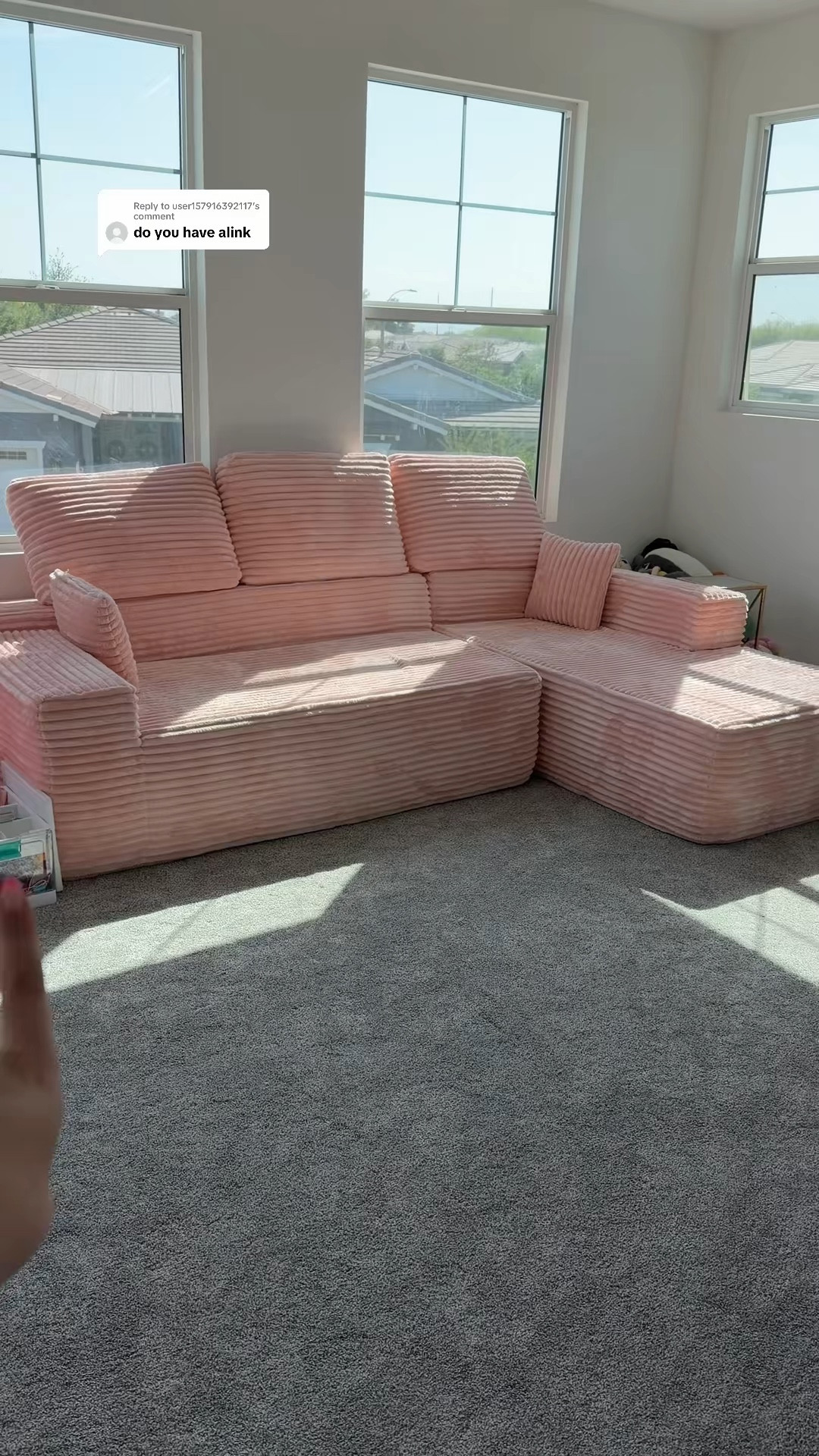 So comfy and easy to move and clean! 

#LTKHome #LTKdayinmylife #LTKmomlife