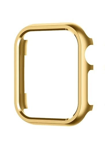 My Pretty Strap XOXO Protective Case for Apple Watch – Luxury Matte Metal Cover for Women, Scratch-Resistant – Compatible with Apple Watch 38/40/41/42/44/45/49mm –Gold, Rose Gold, Silver, Champagne | Amazon (US)