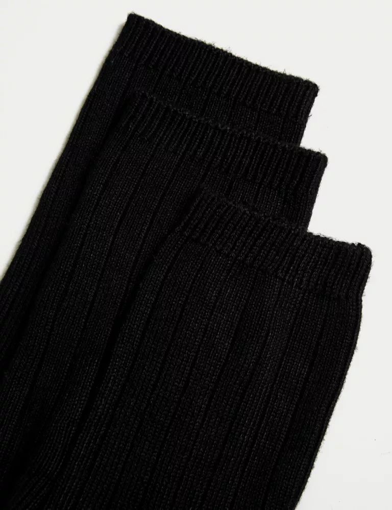 3pk Thermal Sumptuously Soft™ Ankle High Socks | Marks & Spencer (UK)