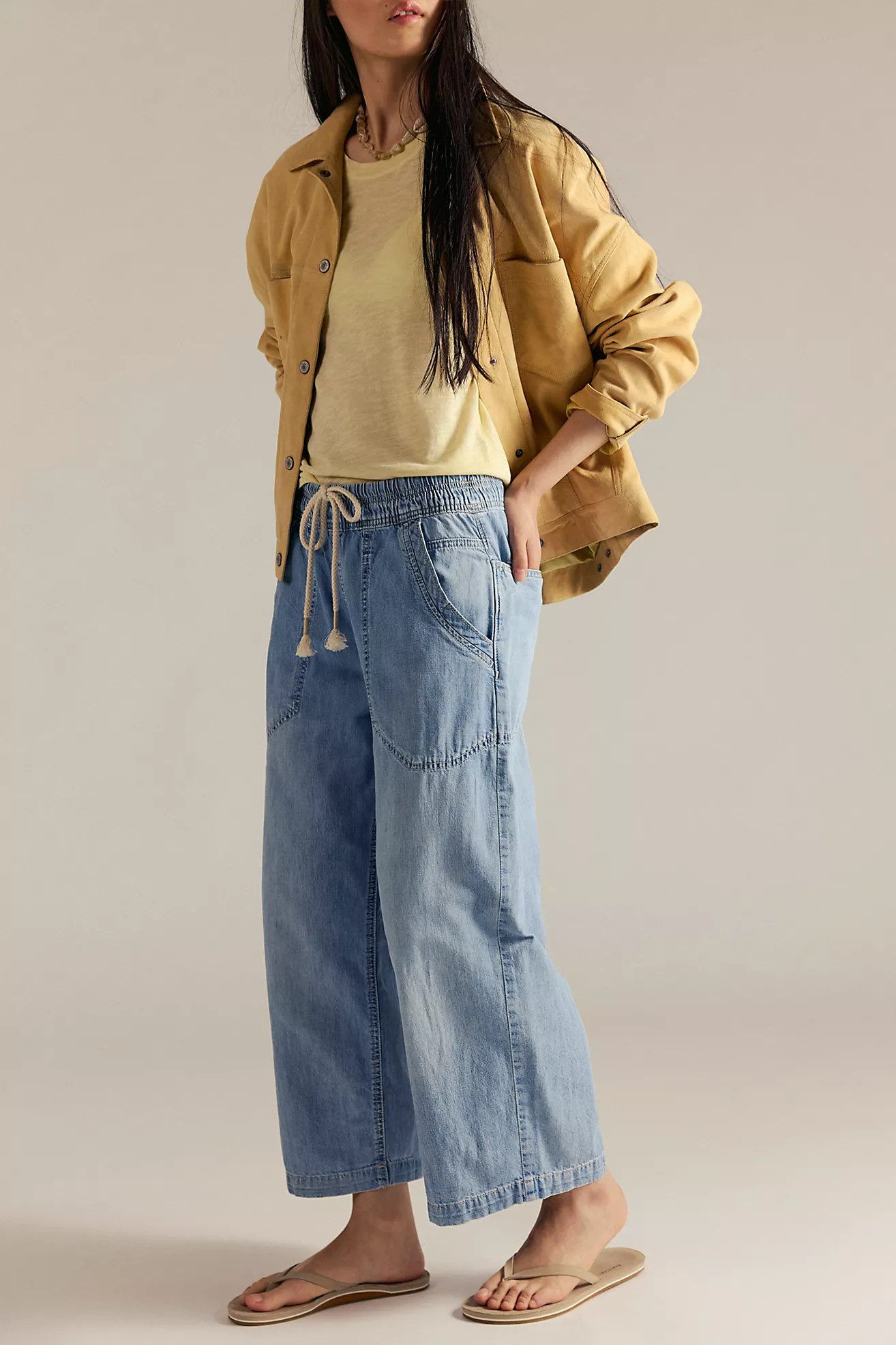 We The Free Easy Peasy Pull-On Jeans | Free People (Global - UK&FR Excluded)