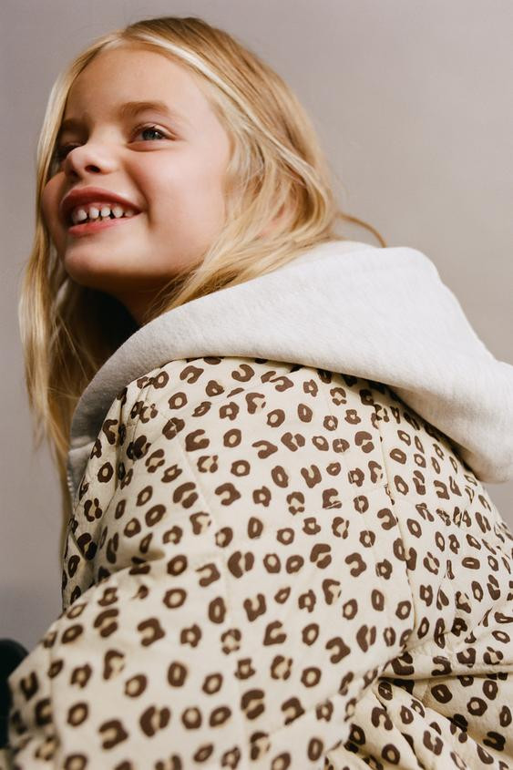 STEPPJACKE MIT ANIMALPRINT | Zara DE