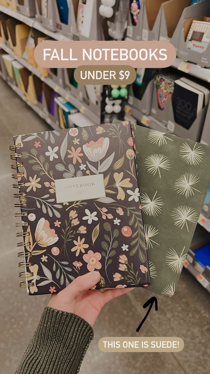 Pen+gear Stone Paper Journal, Flowers, 160 Pages