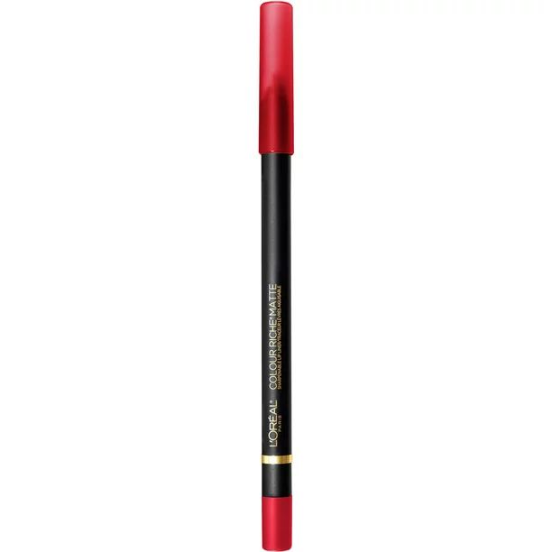 L'Oreal Paris Colour Riche Matte Lip Liner, In-Matte-Uated With You, 0.04 oz., ONLY AT WALMART - ... | Walmart (US)