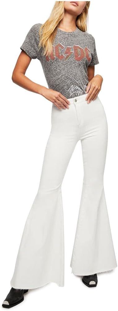 Free People womens Just Float on Flare Jeans | Amazon (US)