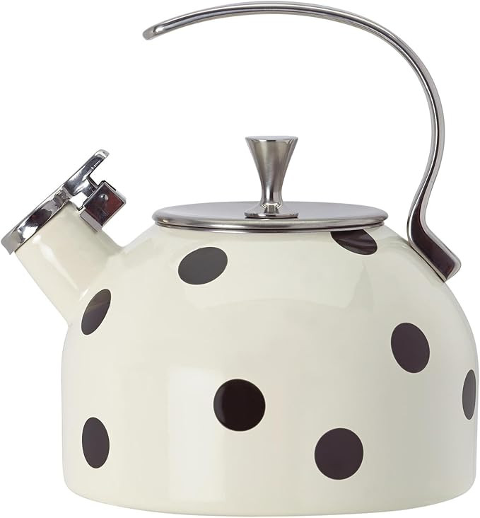 KATE SPADE Deco Kettle, 3.8 LB, Black Dot | Amazon (US)