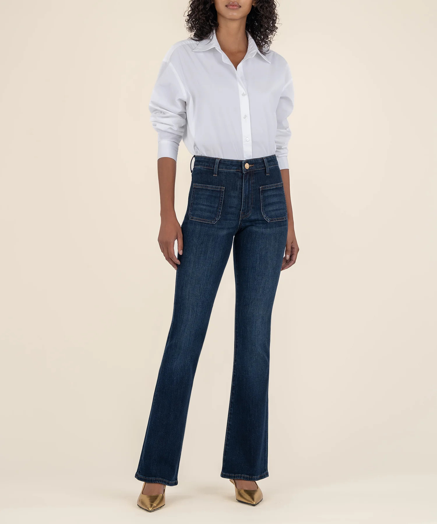 Ana High Rise Flare - Kut from the Kloth | Kut From Kloth
