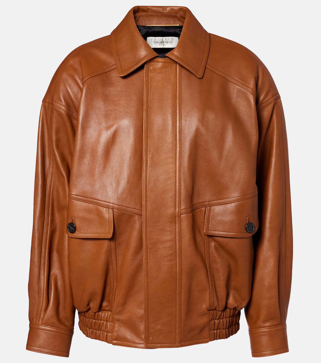 Oversized leather jacket | Mytheresa (US/CA)