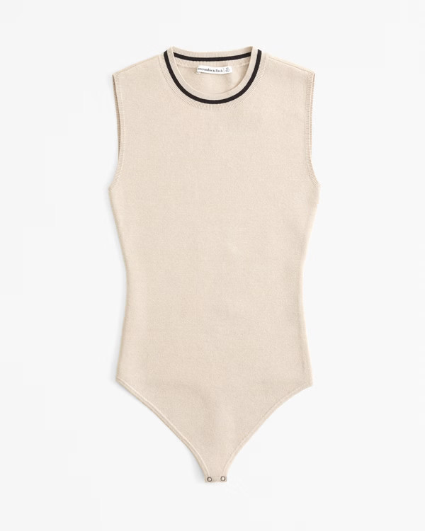LuxeLoft Crew Bodysuit | Abercrombie & Fitch (US)