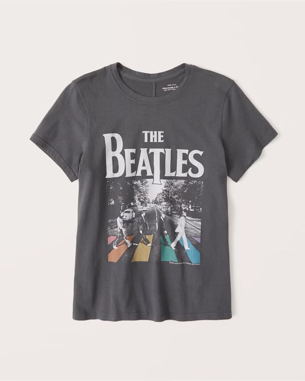 Queen 90s-Inspired Relaxed Band Tee | Abercrombie & Fitch (US)