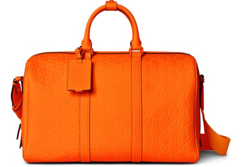 GG rubber-effect medium duffle bag | Gucci (US)