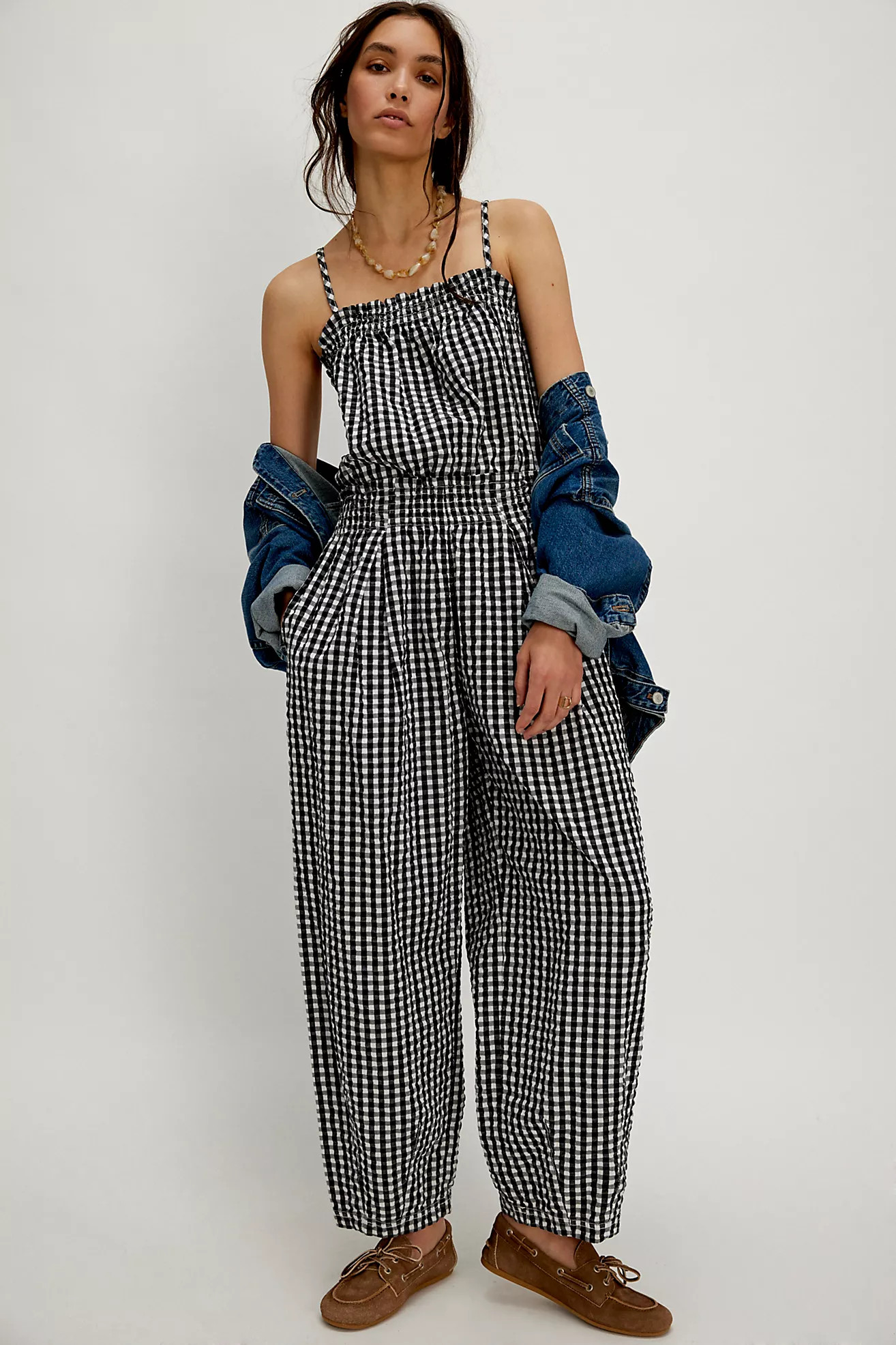 Retro Heatwave Gingham One-Piece | Free People (Global - UK&FR Excluded)
