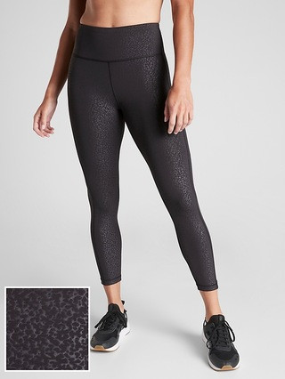 Ultimate Stash Pocket Embossed 7/8 Tight | Athleta