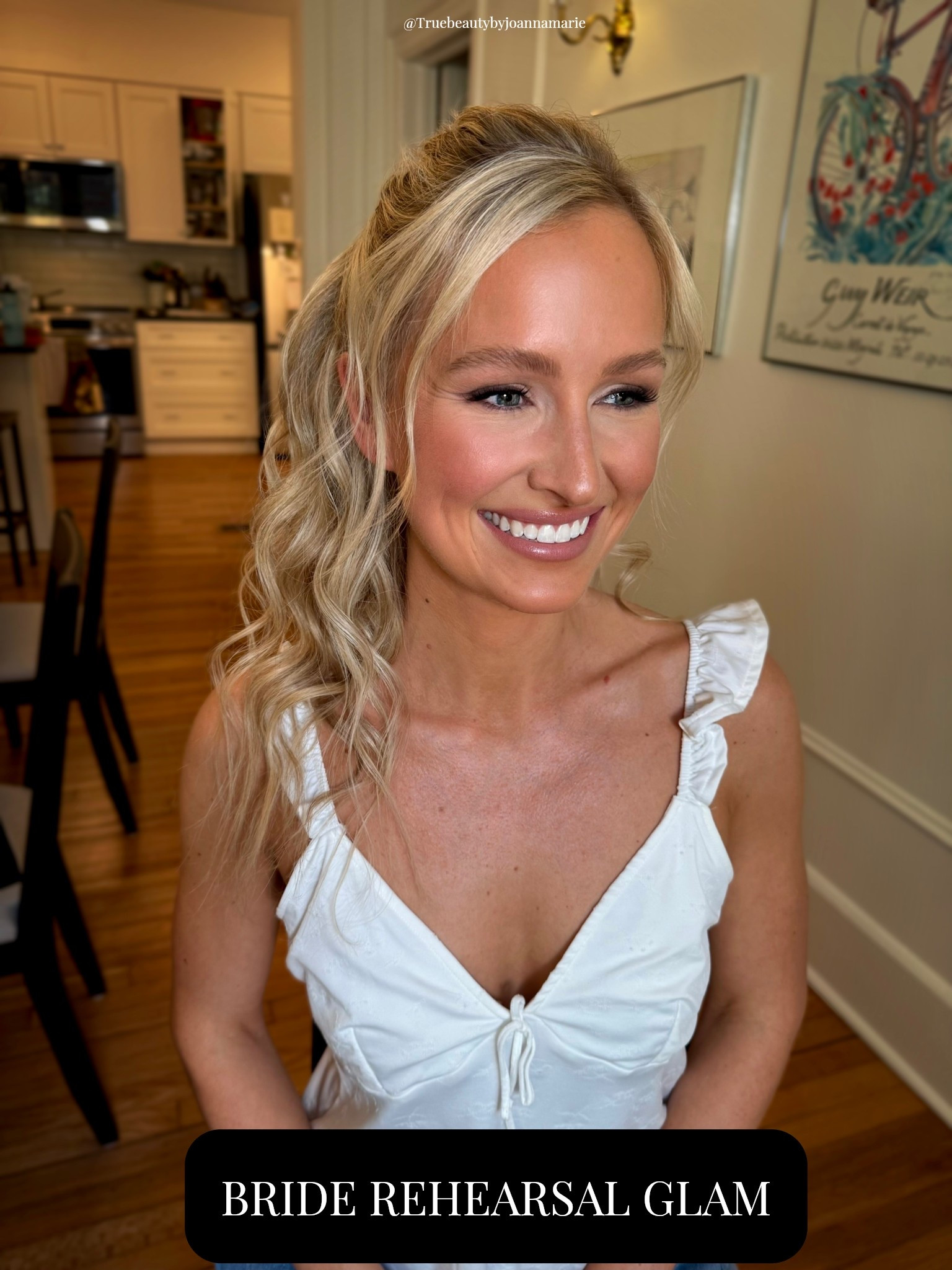 Rehearsal hmup for my gorgeous bride to be! See the look come to life on my Instagram @truebeautybyjoannamarie 

#LTKWedding #LTKBeauty #LTKdayinmylife