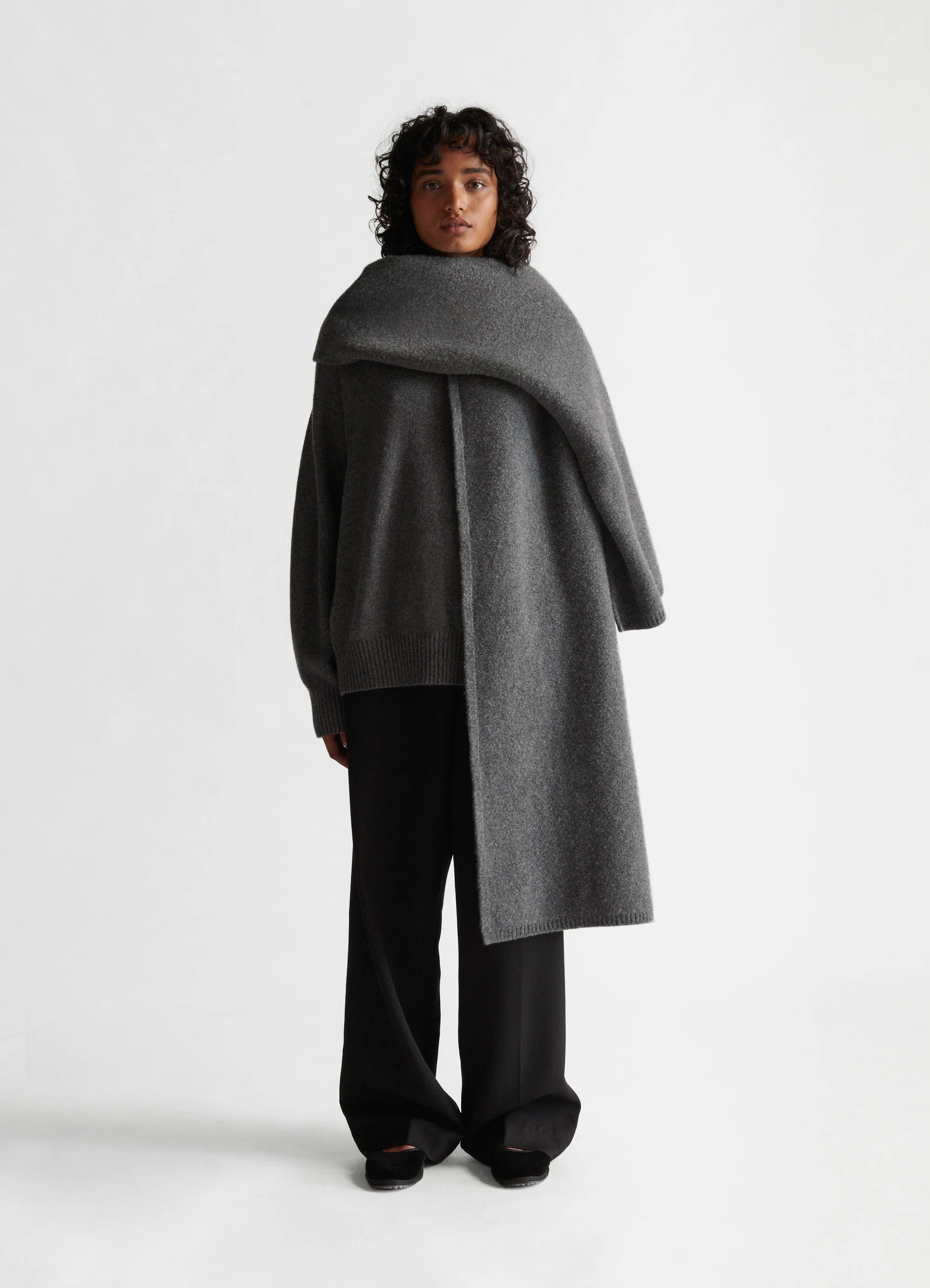 Brea Felted Blanket Scarf | &Daughter