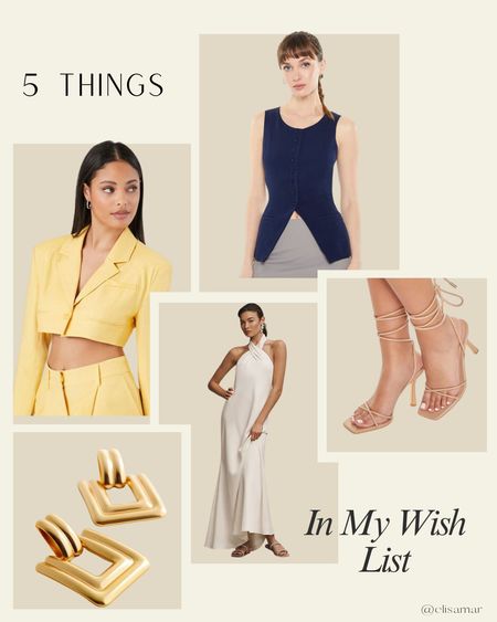 5 Things in my wish list!

#LTKstyletip #LTKsalealert #LTKfindsunder50