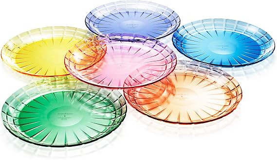 SCANDINOVIA - Unbreakable Premium Tableware - Set of 6 - Tritan Plastic - Perfect for Gifts - BPA... | Amazon (US)