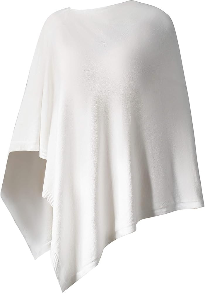 Lacretazhi Women's Shawl Wraps Lightweight Knitted Poncho Sweater Versatile Scarf Cape Cardigan f... | Amazon (US)