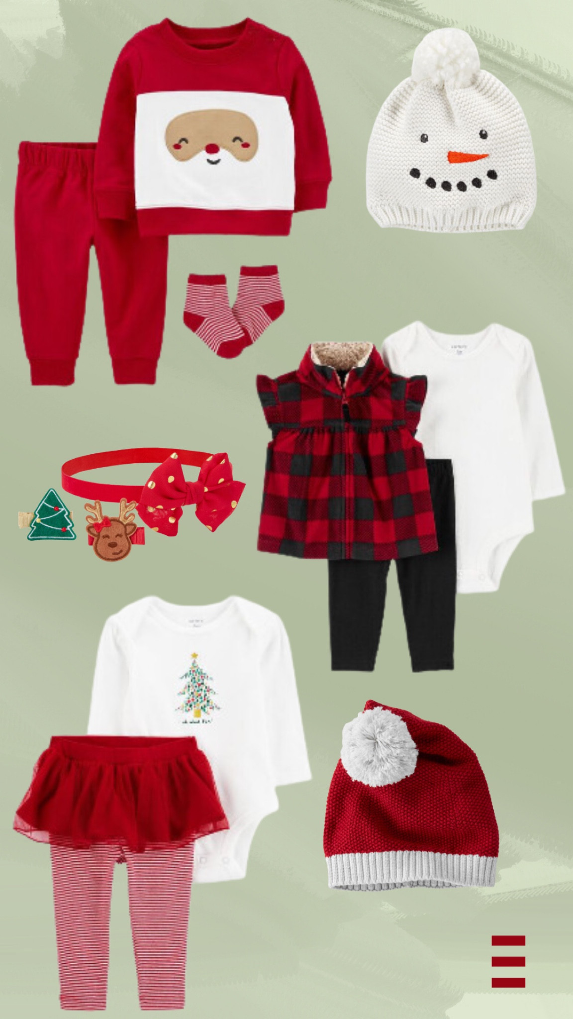 Do you LOVE the holiday season as much as I do? I couldn't resist getting these adorable baby outfits from @carters this year. They are just too cute! 🎄🎅🏼

#LTKbaby #LTKHoliday #LTKU