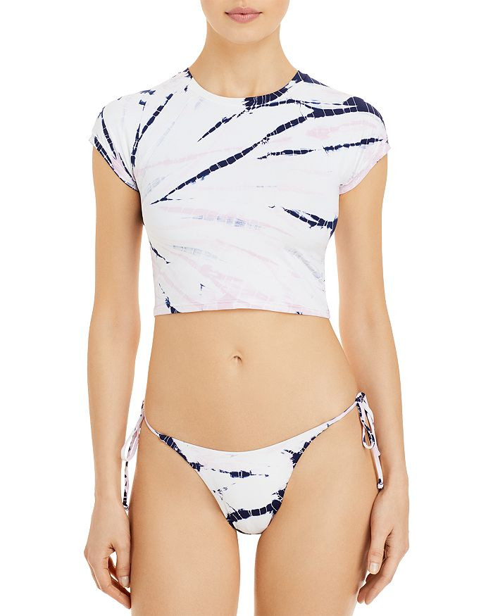 Tie Dye Cropped Swim Top | Bloomingdale's (US)