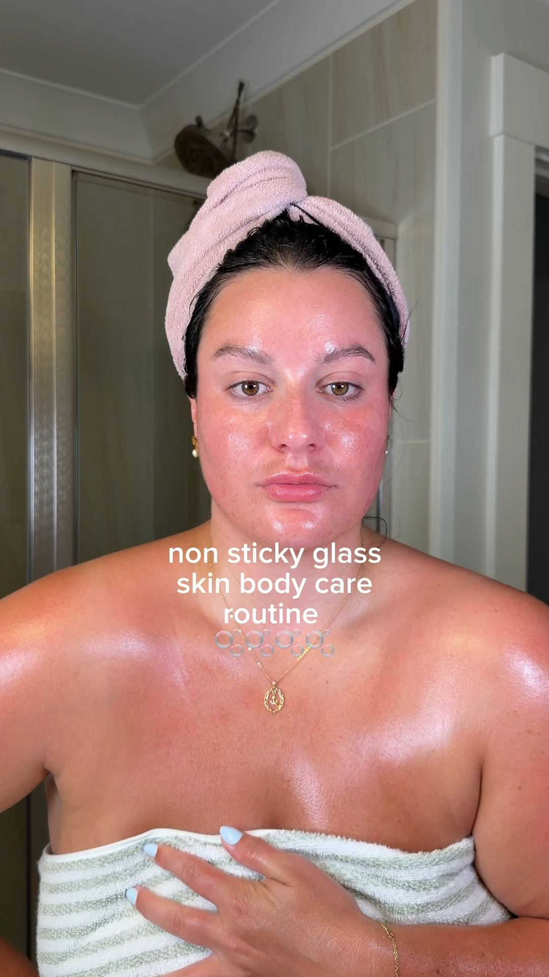 glass skin body care routine 🫧🌈🩵

#LTKselfcare #LTKgrwm #LTKBeauty